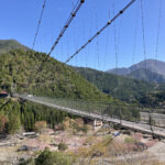 谷瀬の吊り橋
